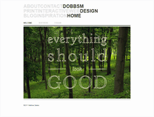 Tablet Screenshot of dobbsm.com